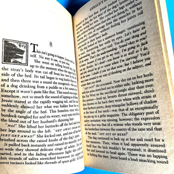 Stephen King – Gerald’s Game (1993 Signet Paperback, 1st Printing) Red Cover - Picture 7 of 8